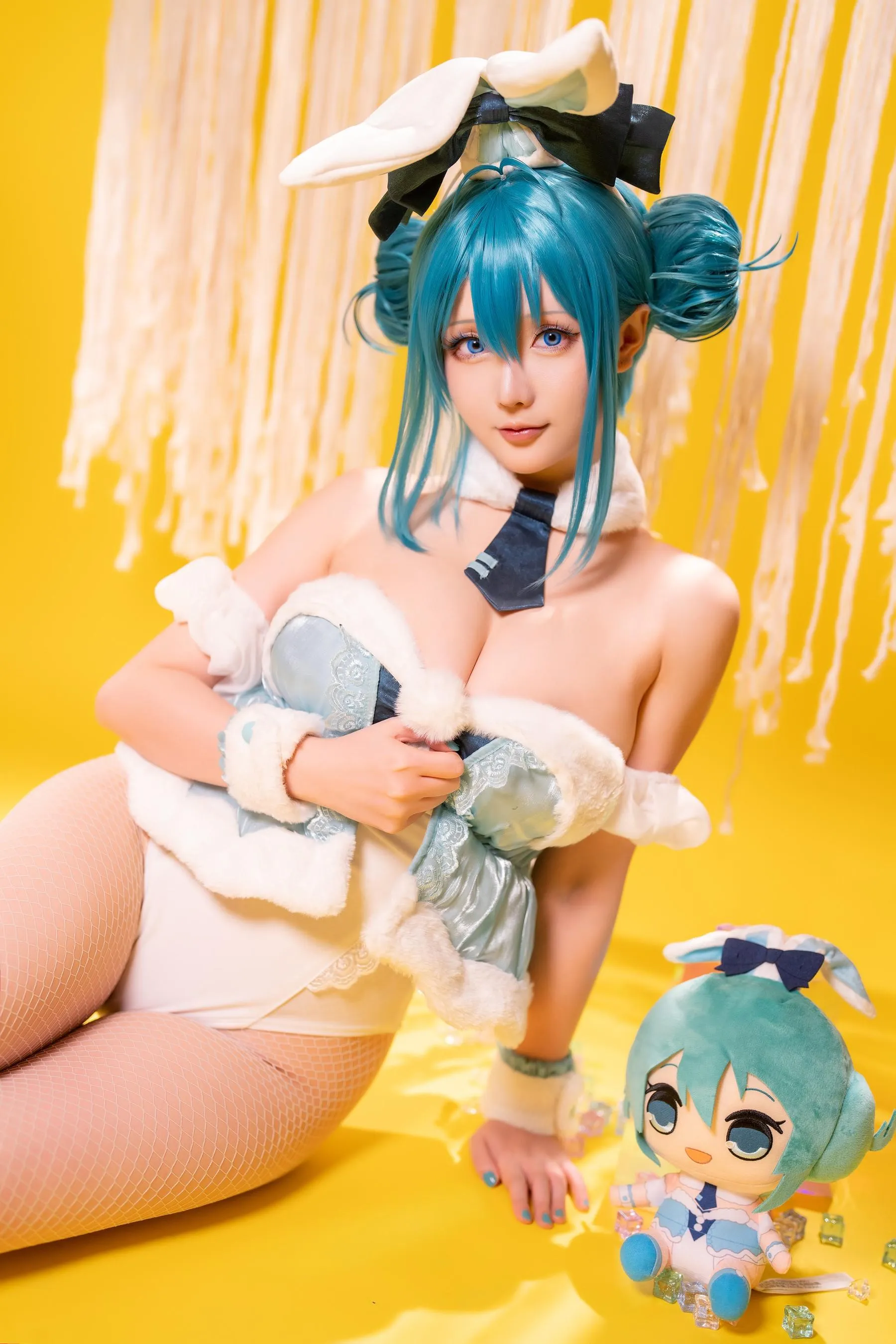 星之迟迟 – NO.158 23年9月计划A 初音未来 白兔女郎 [77P]插图6